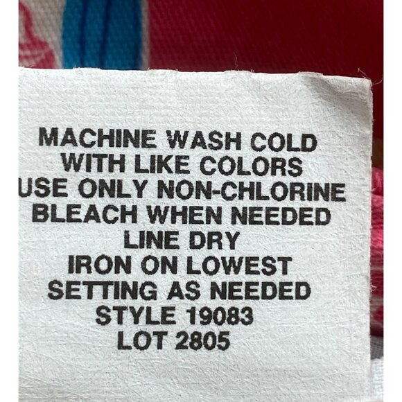 Carolina Blues‎ Skirt Womens 12 Orange Pink Floral Stretch Tropical Pencil Beach - Picture 8 of 10